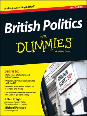 cover image of British Politics For Dummies